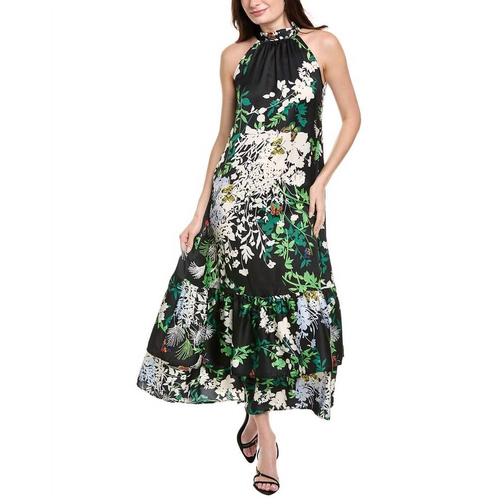 NEW FLORA BEA amadeus maxi dress in birdland